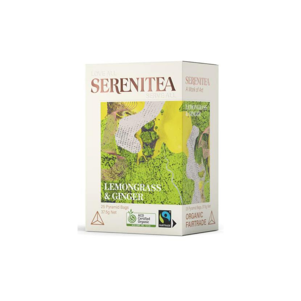 Serenitea Lemon Grass and Ginger Tea Bags (100) ©